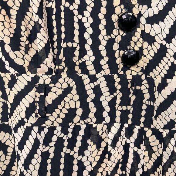 Robbie Bee Retro 40s Style Size 18 Dress Button Front Rockabilly Swing Dance - Picture 10 of 10